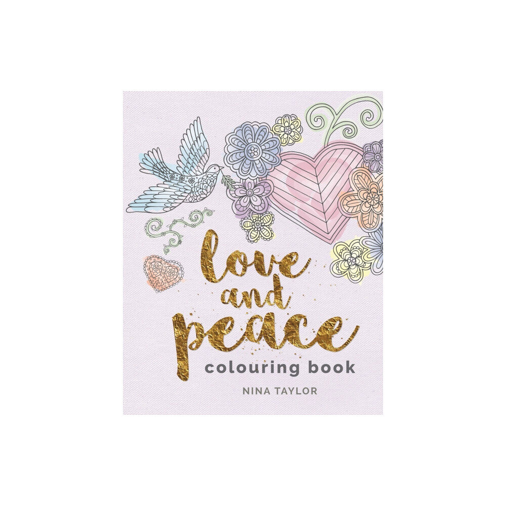 Arcturus publishing ltd Love and Peace Colouring Book (häftad, eng)