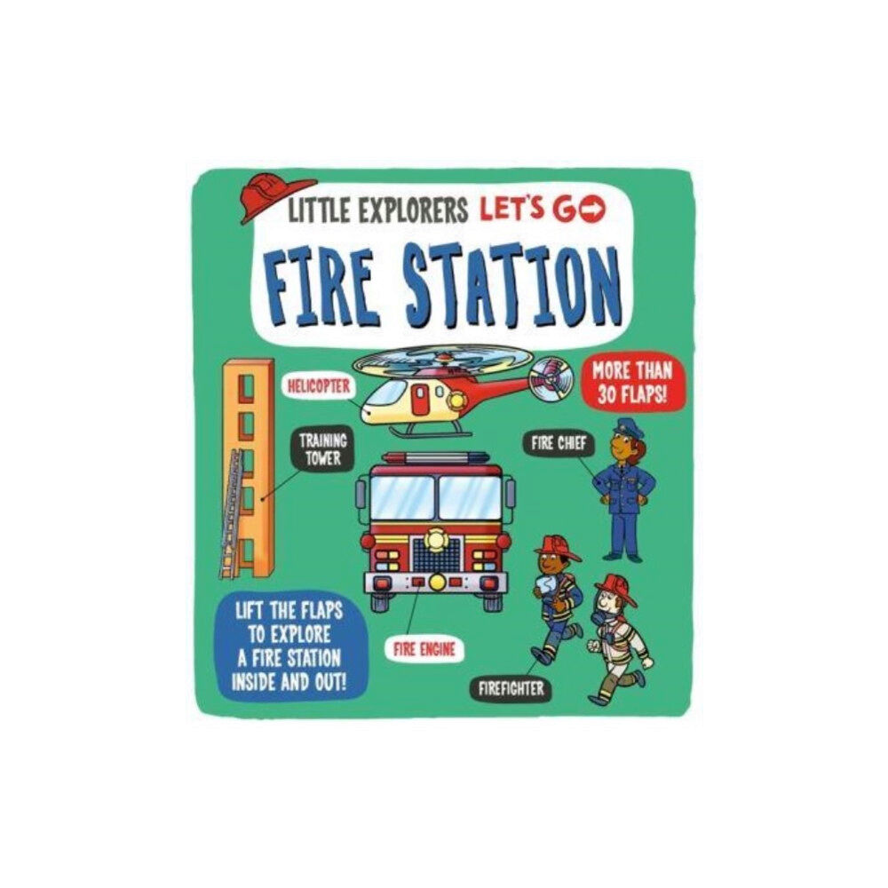 Templar Publishing Little Explorers: Let's Go! Fire Station (bok, board book, eng)