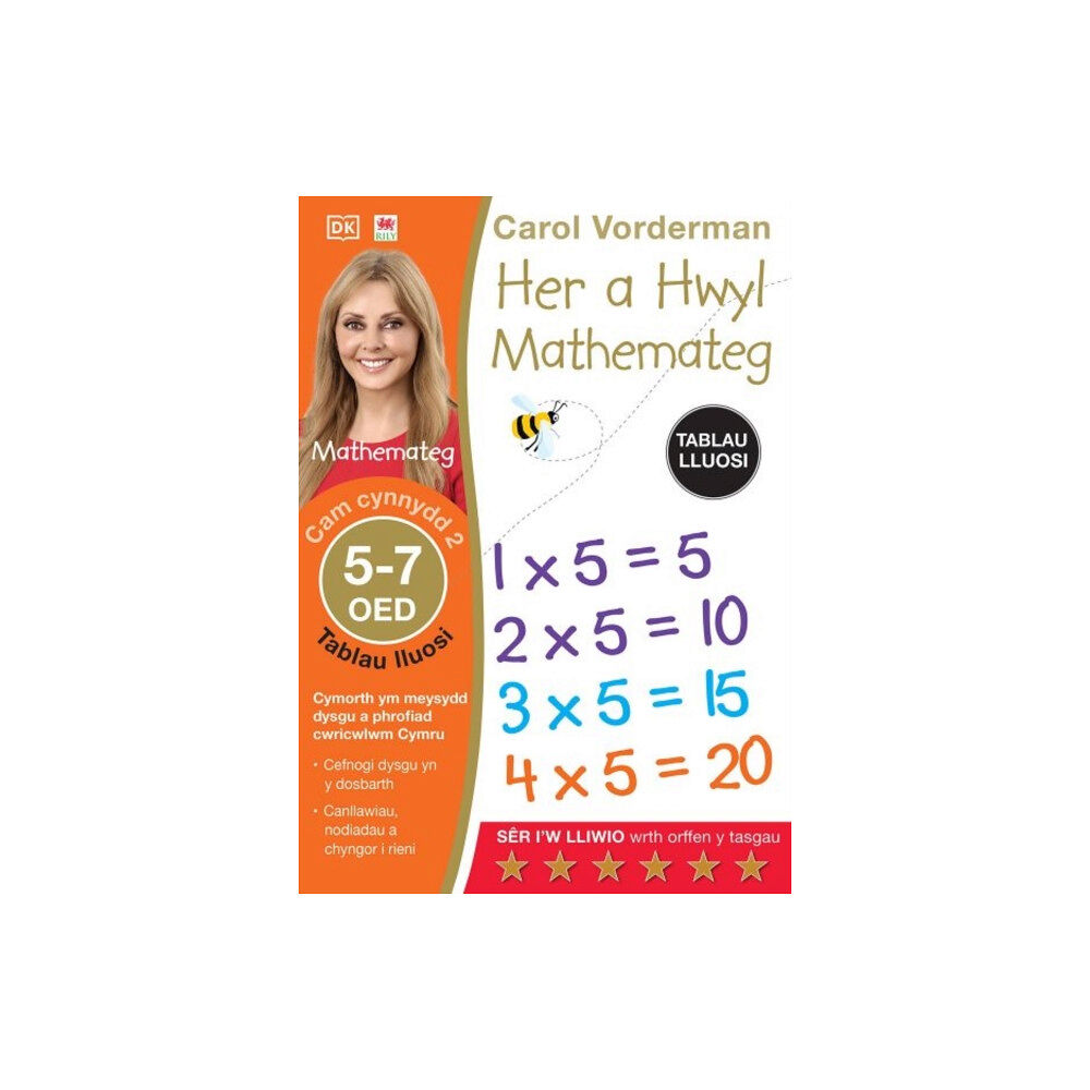 Rily Publications Ltd Her a Hwyl Mathemateg: Tablau Lluosi, Oed 5-7 (Maths Made Easy: Times Tables, Ages 5-7) (häftad, wel)