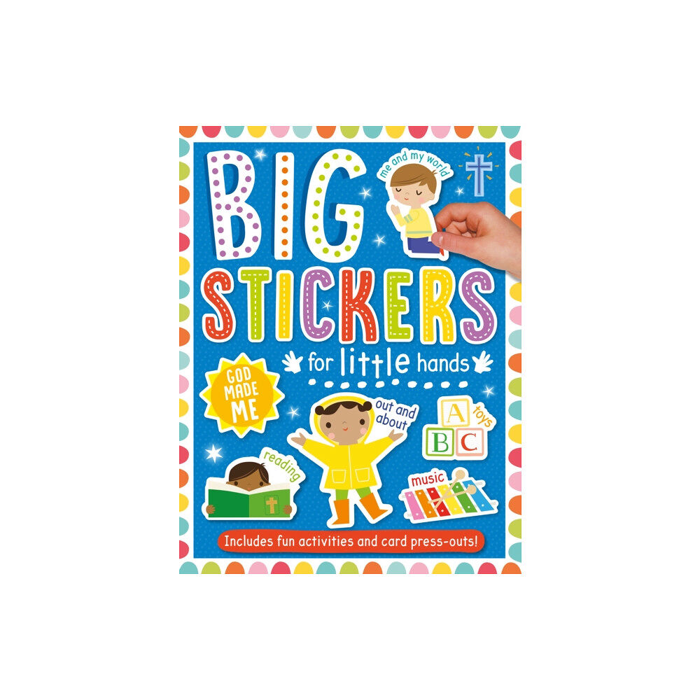 Authentic Media Big Stickers for Little Hands: God Made Me (häftad, eng)