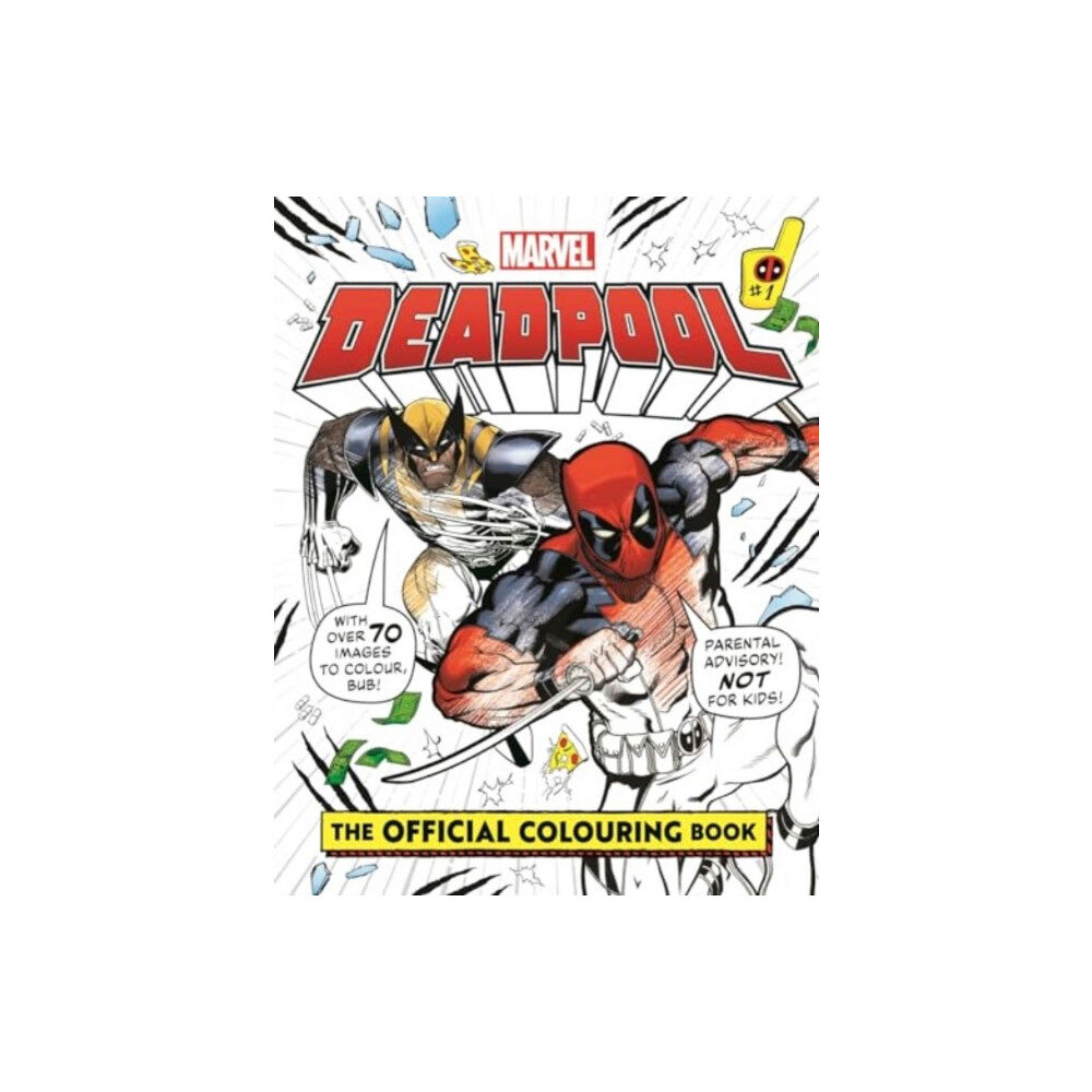 Templar Publishing Marvel's Deadpool: The Official Colouring Book (häftad, eng)