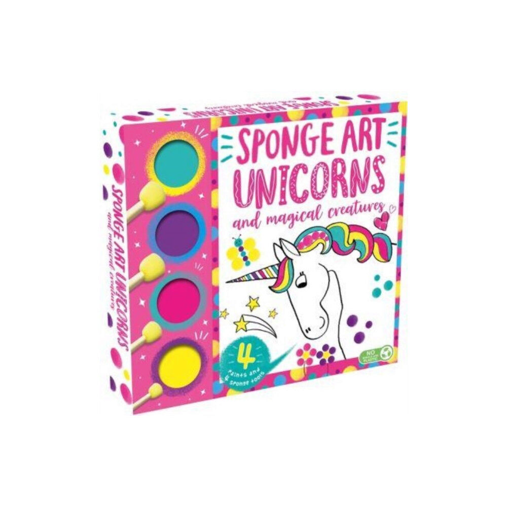 Bonnier Books Ltd Sponge Art Unicorns and Magical Creatures (häftad, eng)