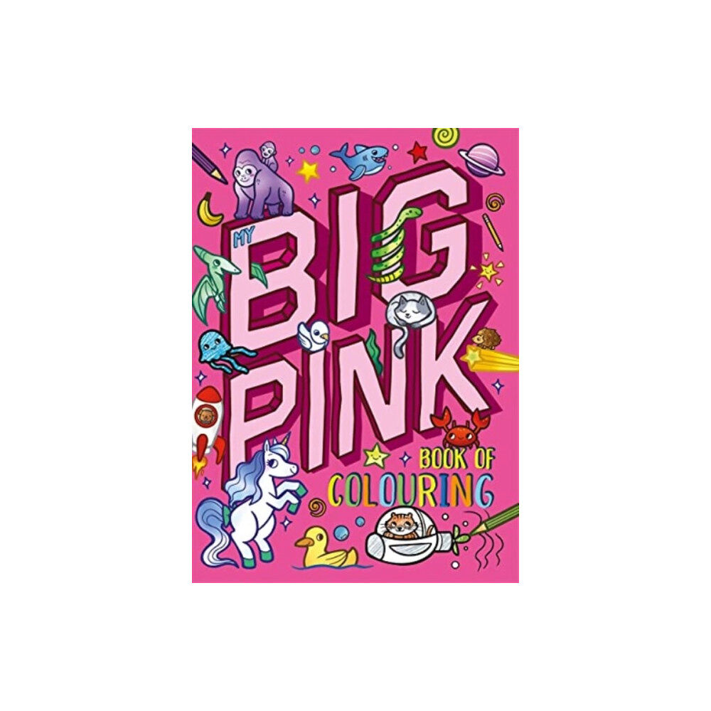 Bonnier Books Ltd My Big Pink Book of Colouring (häftad, eng)