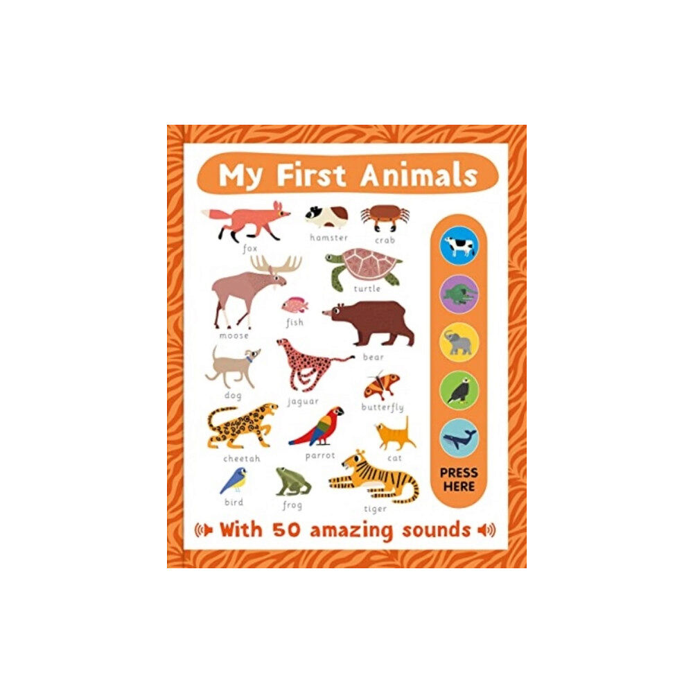 Bonnier Books Ltd My First Animals (inbunden, eng)