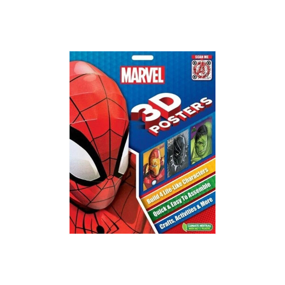 Bonnier Books Ltd Marvel: 3D Posters (häftad, eng)