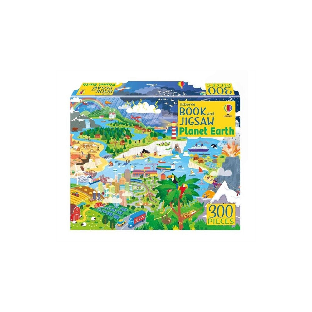 Usborne Publishing Ltd Usborne Book and Jigsaw Planet Earth (häftad, eng)