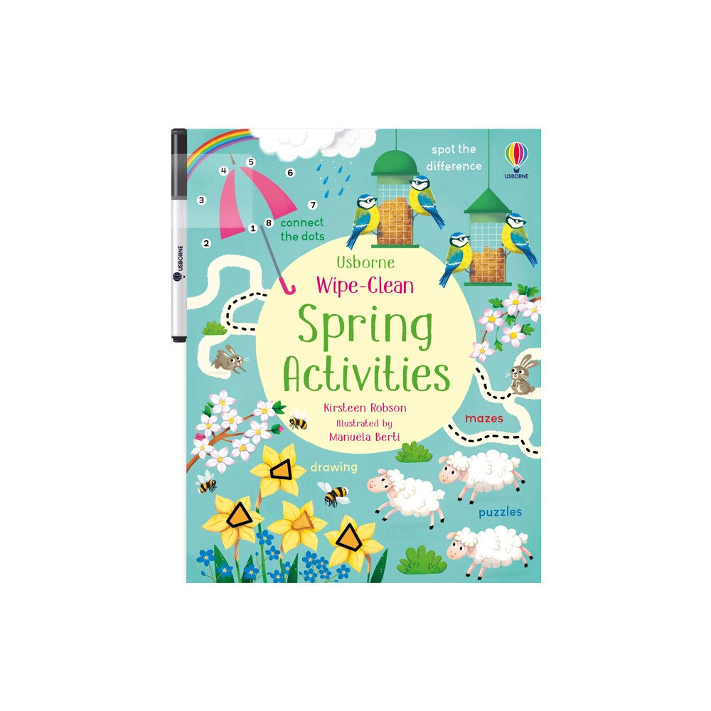 Usborne Publishing Ltd Wipe-Clean Spring Activities (häftad, eng)