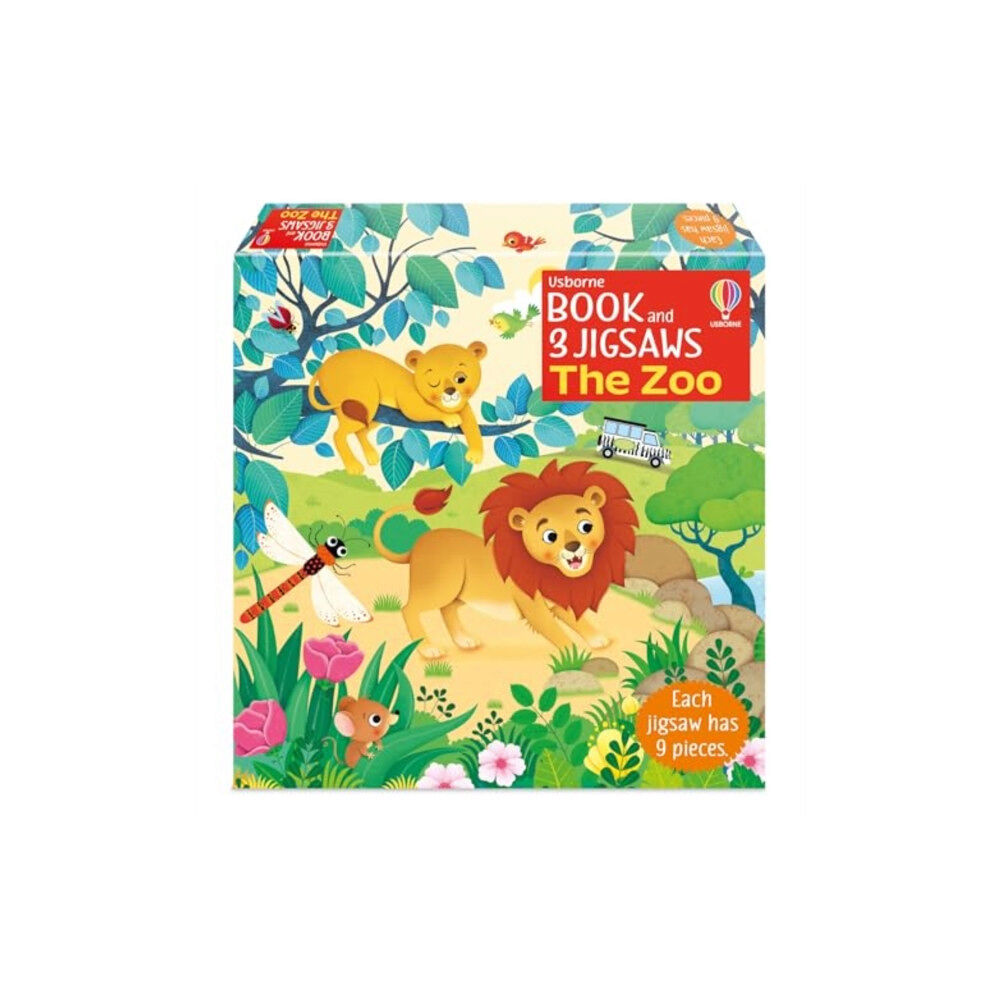 Usborne Publishing Ltd Usborne Book and 3 Jigsaws: The Zoo (häftad, eng)