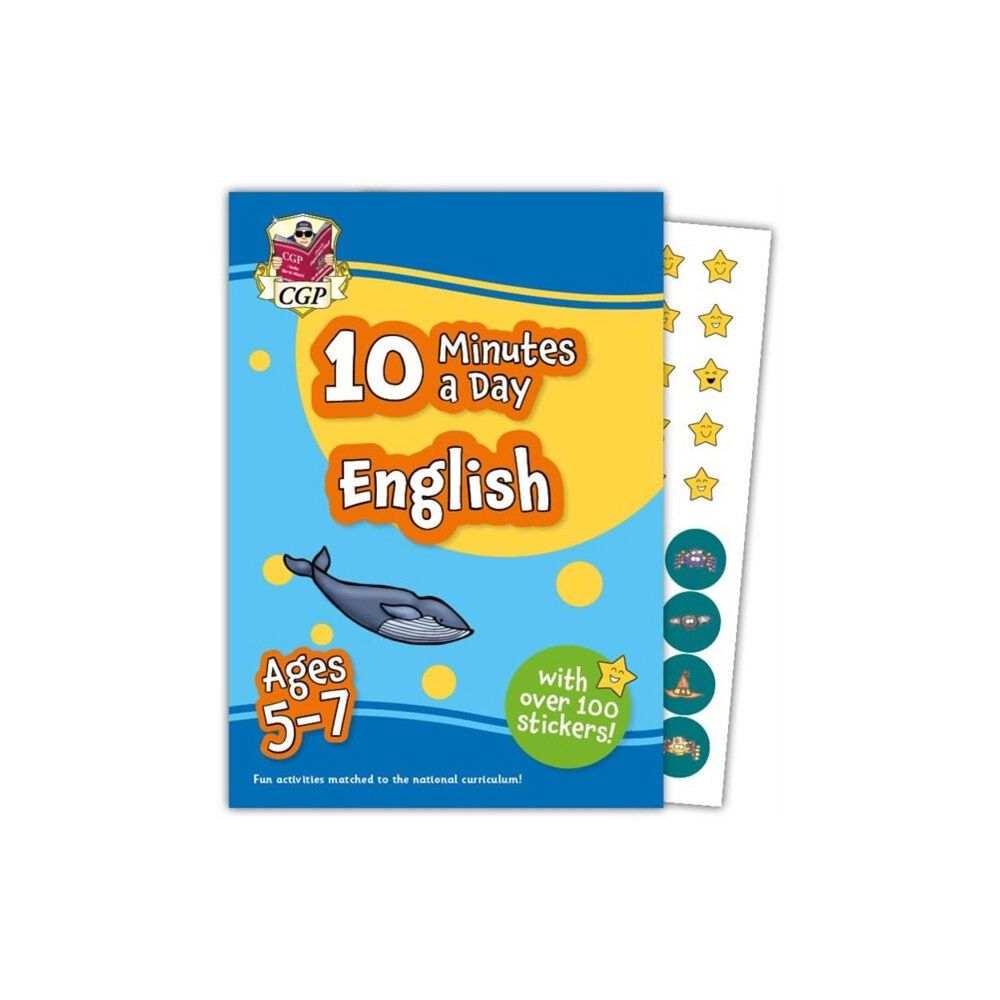 Coordination Group Publications Ltd (CGP) 10 Minutes a Day English for Ages 5-7 (with reward stickers) (häftad, eng)