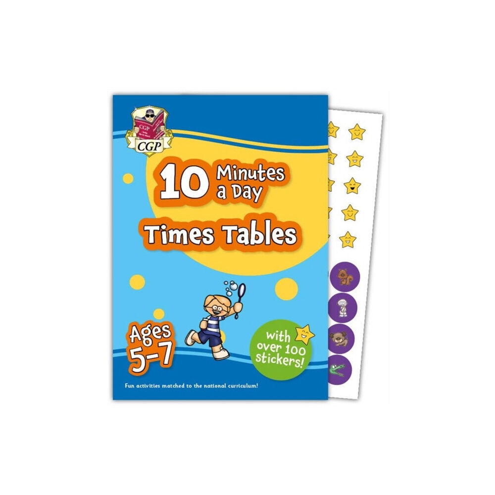 Coordination Group Publications Ltd (CGP) 10 Minutes a Day Times Tables for Ages 5-7 (with reward stickers) (häftad, eng)