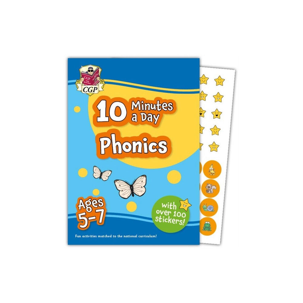 Coordination Group Publications Ltd (CGP) 10 Minutes a Day Phonics for Ages 5-7 (with reward stickers) (häftad, eng)