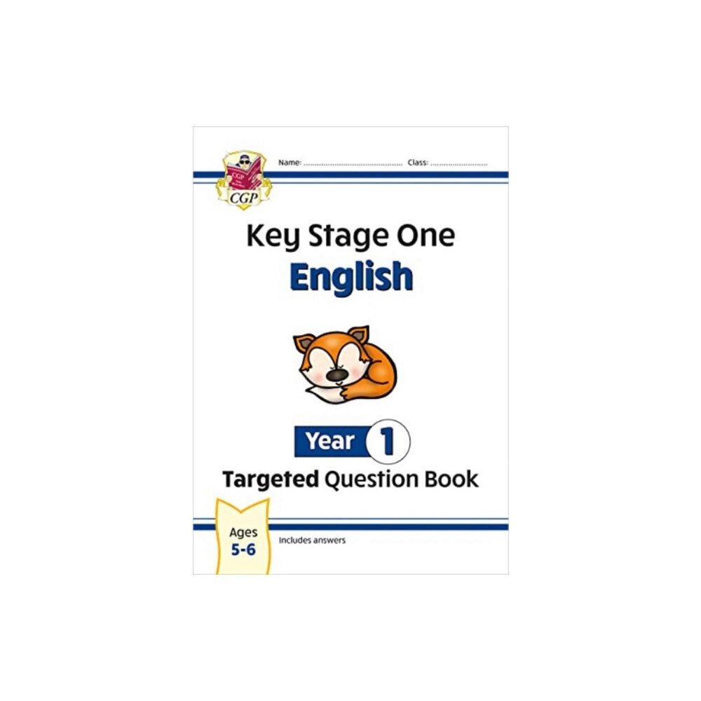 Coordination Group Publications Ltd (CGP) KS1 English Year 1 Targeted Question Book (häftad, eng)