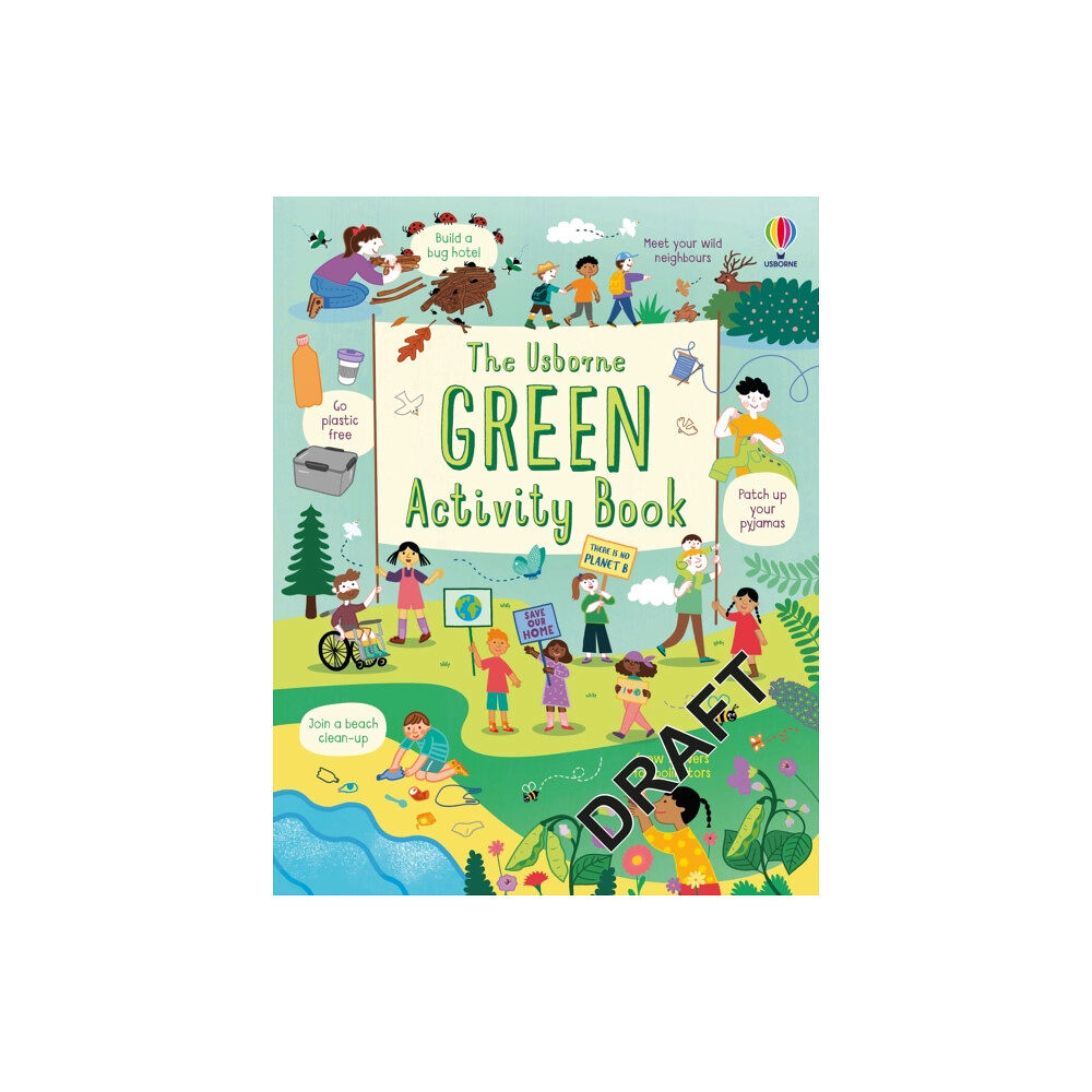 Usborne Publishing Ltd Think Green Activity Book (häftad, eng)