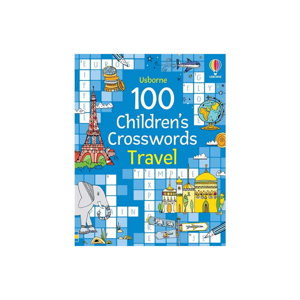 Usborne Publishing Ltd 100 Children's Crosswords: Travel (häftad, eng)