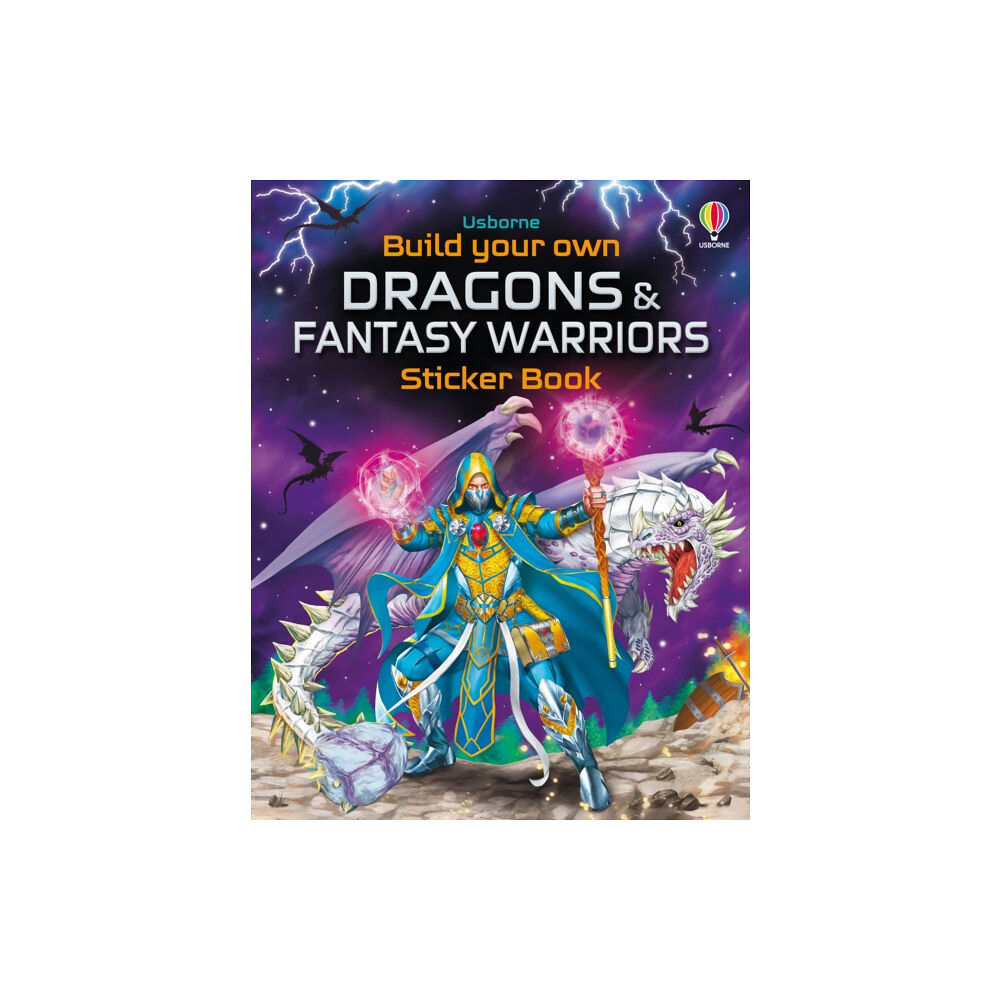 Usborne Publishing Ltd Build Your Own Dragons and Fantasy Warriors Sticker Book (häftad, eng)