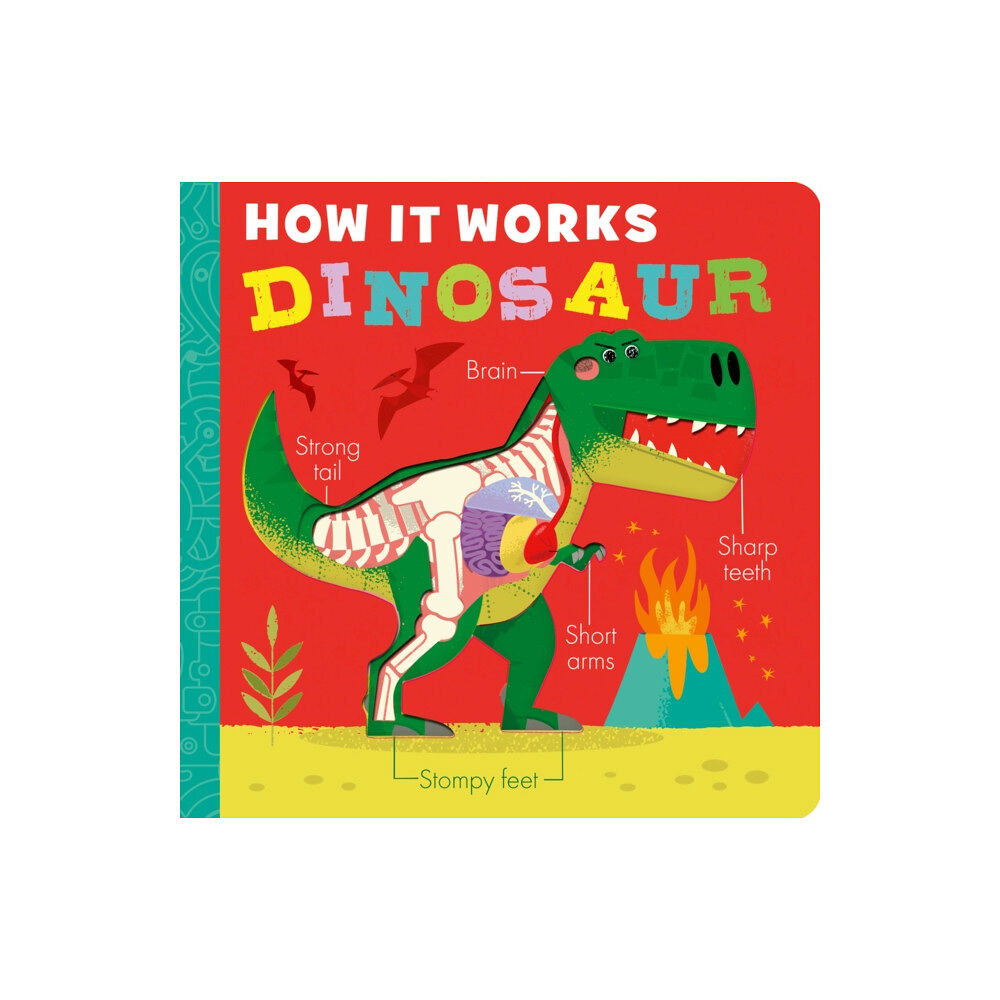 Little Tiger Press Group How it Works: Dinosaur (bok, board book, eng)