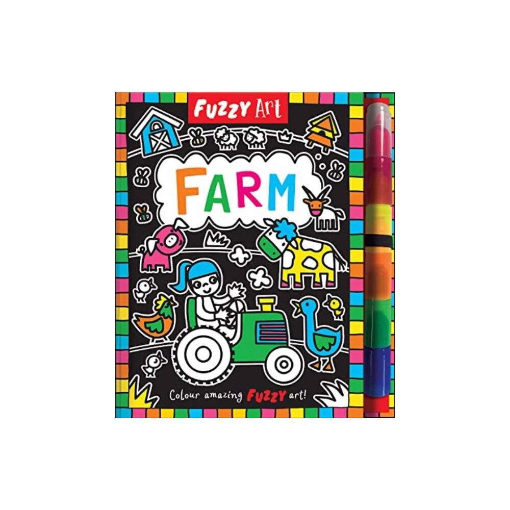 Gemini Books Group Ltd Fuzzy Art Farm (inbunden, eng)