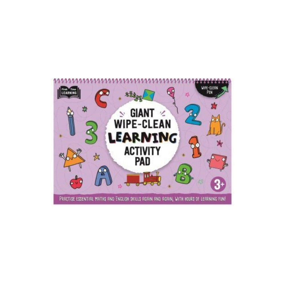 Bonnier Books Ltd 3+ Giant Wipe-Clean Learning Activity Pad (häftad, eng)