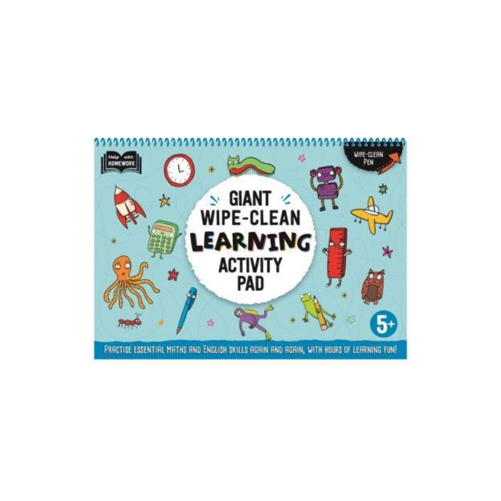 Bonnier Books Ltd 5+ Giant Wipe-Clean Learning Activity Pad (häftad, eng)