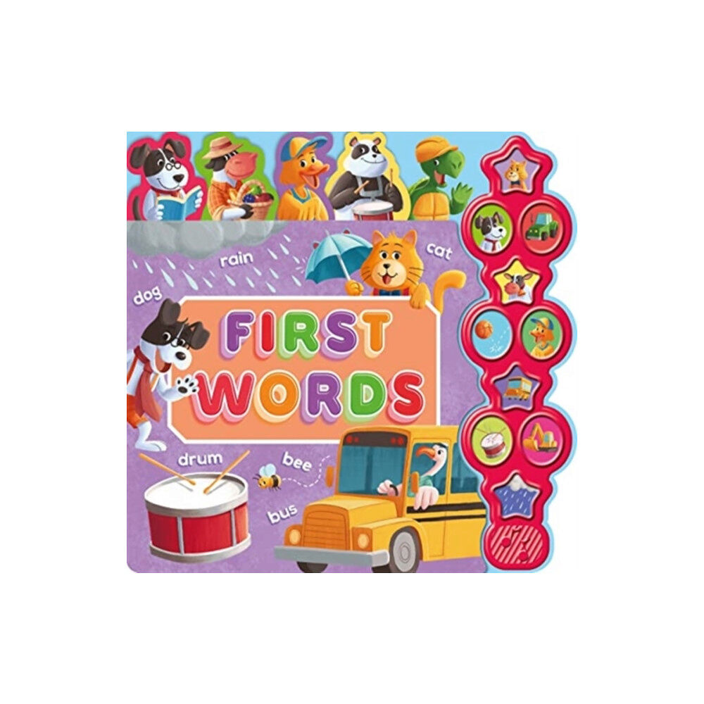 Bonnier Books Ltd First Words (bok, board book, eng)