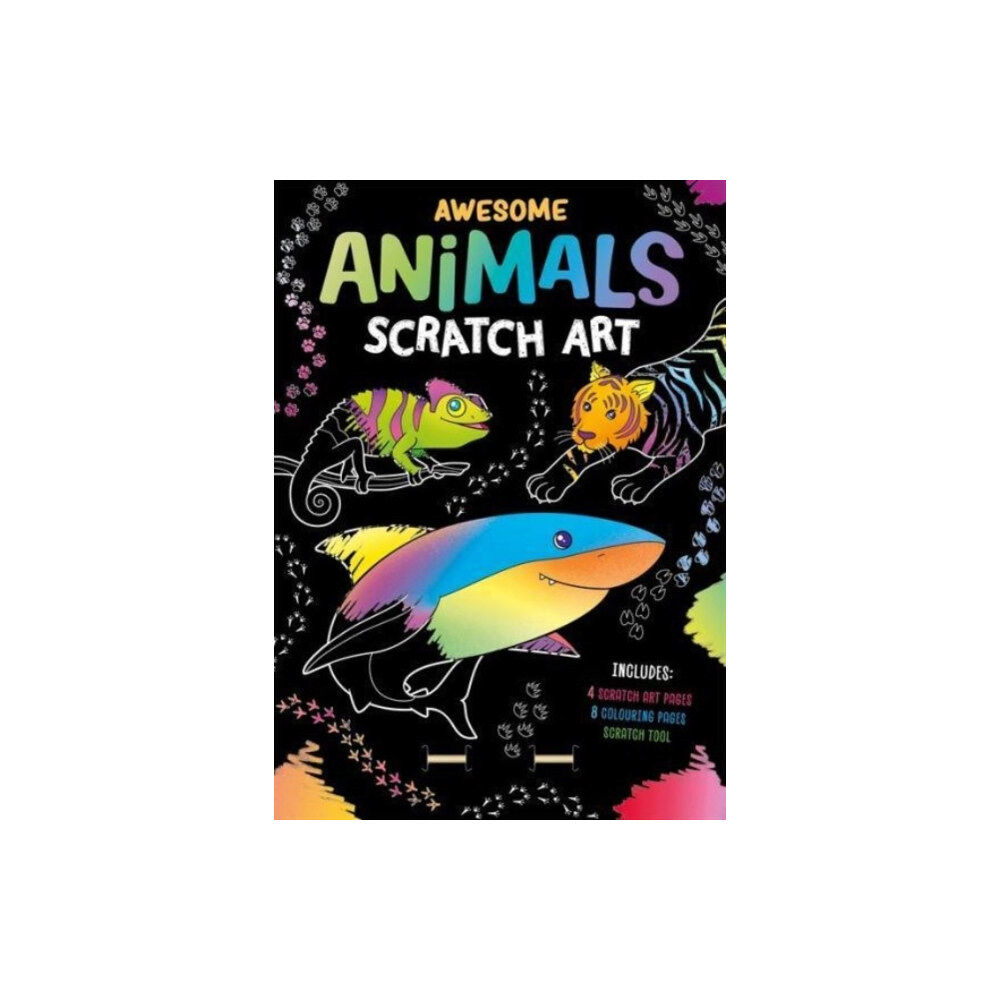 Bonnier Books Ltd Awesome Animals Scratch Art (häftad, eng)