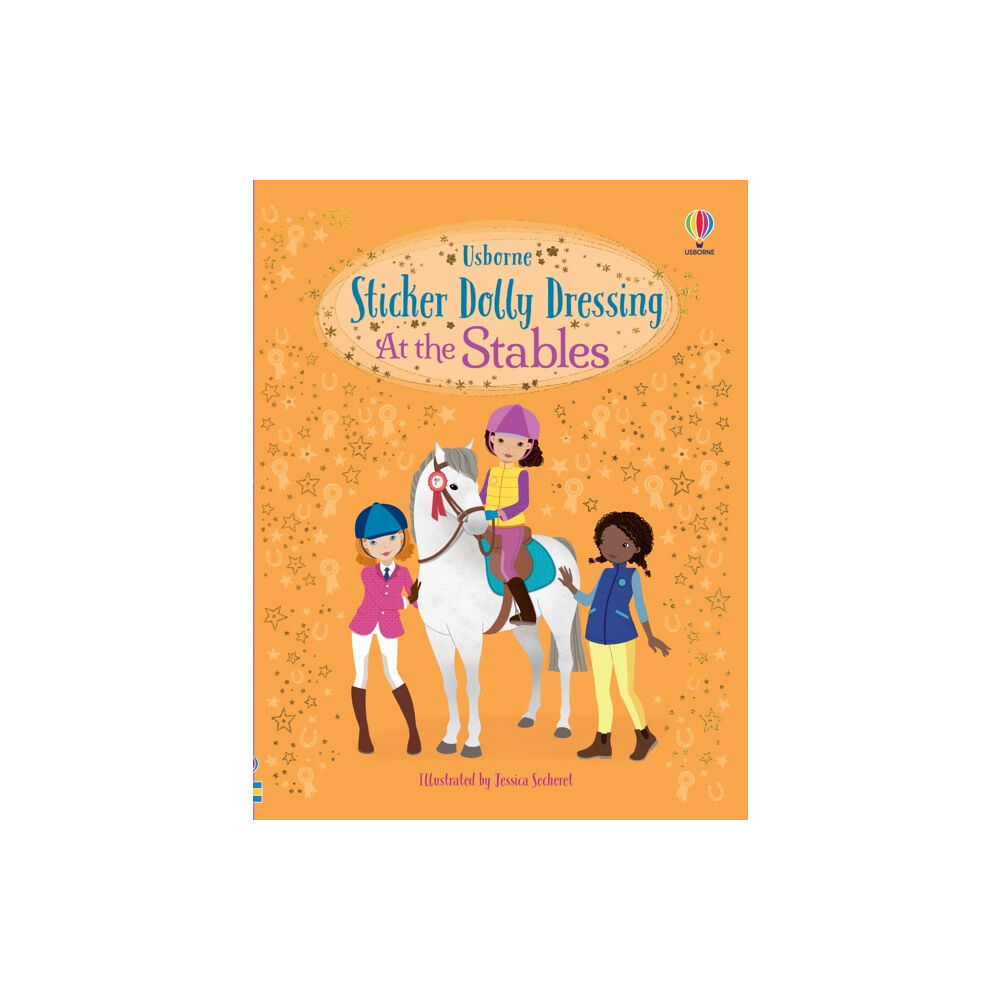 Usborne Publishing Ltd Sticker Dolly Dressing At the Stables (häftad, eng)