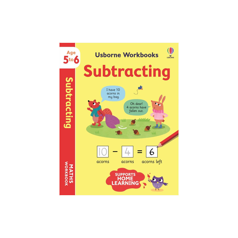 Usborne Publishing Ltd Usborne Workbooks Subtracting 5-6 (häftad, eng)