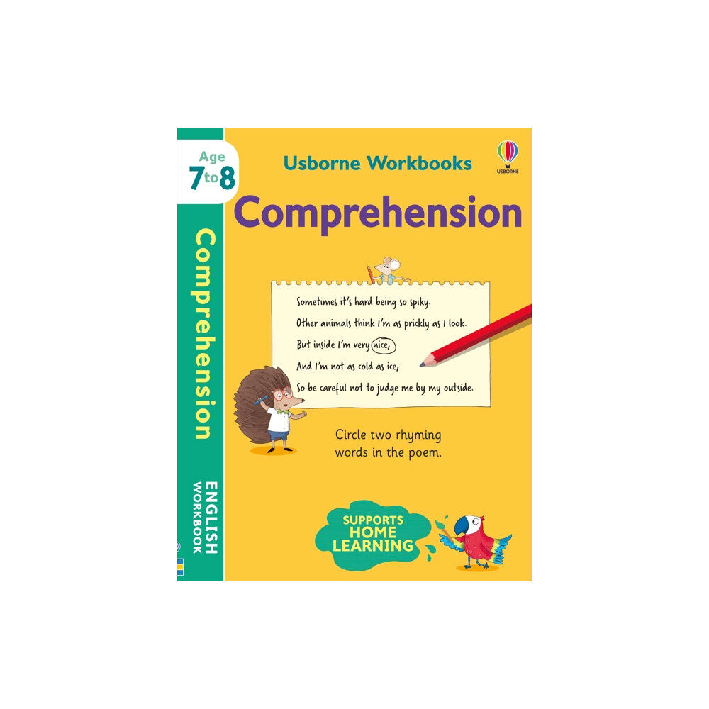 Usborne Publishing Ltd Usborne Workbooks Comprehension 7-8 (häftad, eng)