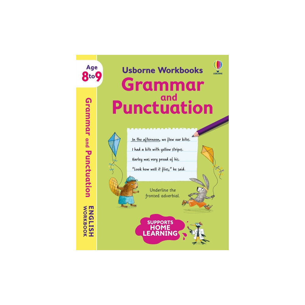 Usborne Publishing Ltd Usborne Workbooks Grammar and Punctuation 8-9 (häftad, eng)