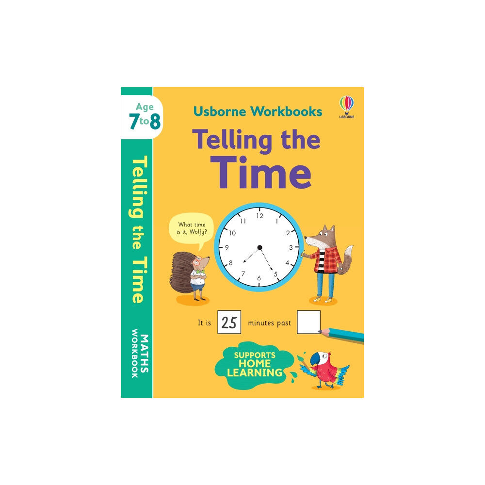 Usborne Publishing Ltd Usborne Workbooks Telling the Time 7-8 (häftad, eng)