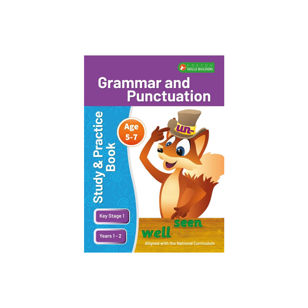 Foxton Books KS1 Grammar & Punctuation Study and Practice Book for Ages 5-7 (Years 1 - 2) Perfect for learning at home or use in the...