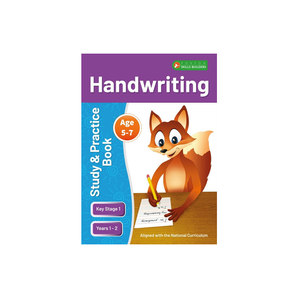 Foxton Books KS1 Handwriting Study & Practice Book for Ages 5-7 (Years 1 - 2) Perfect for learning at home or use in the classroom (h...