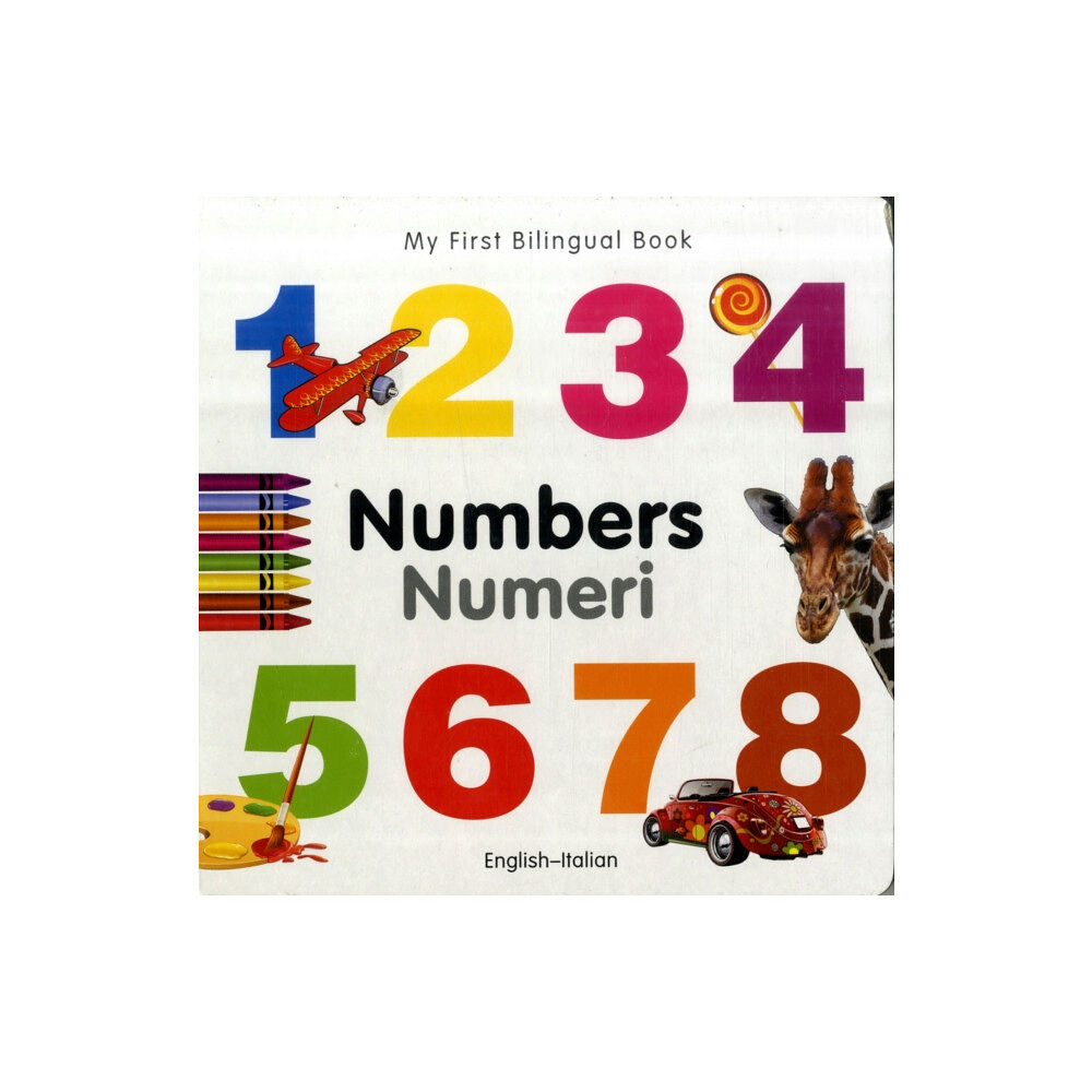 Milet Publishing Ltd My First Bilingual Book -  Numbers (English-Italian) (bok, board book, eng)