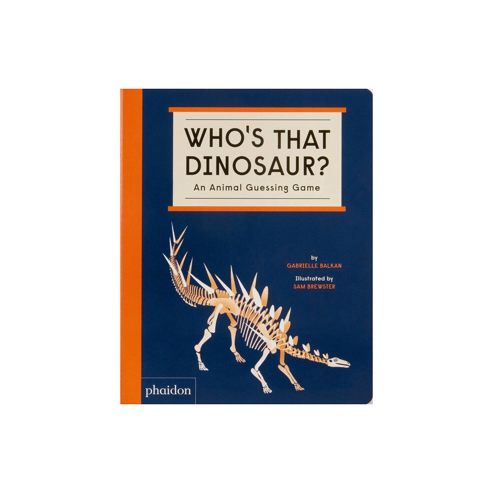 Phaidon Press Ltd Who's That Dinosaur? (bok, board book, eng)