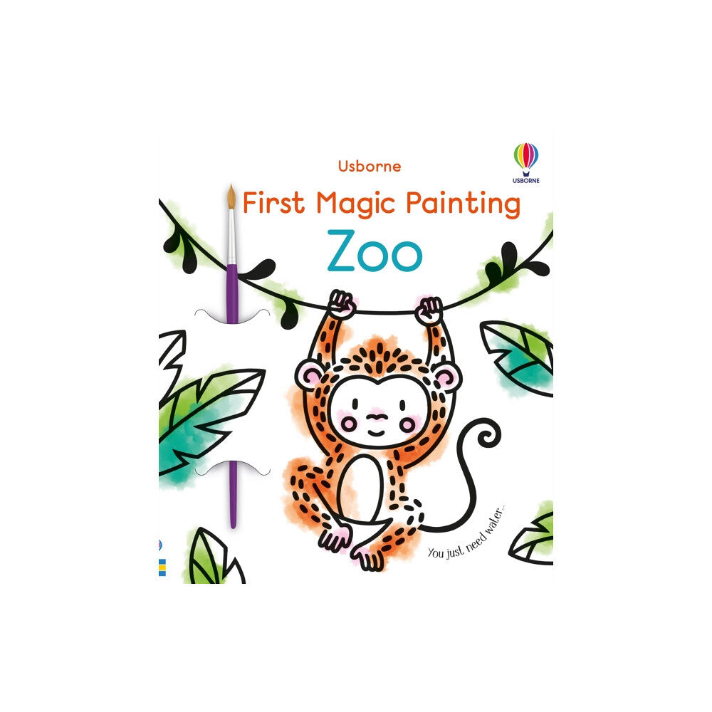 Usborne Publishing Ltd First Magic Painting Zoo (häftad, eng)