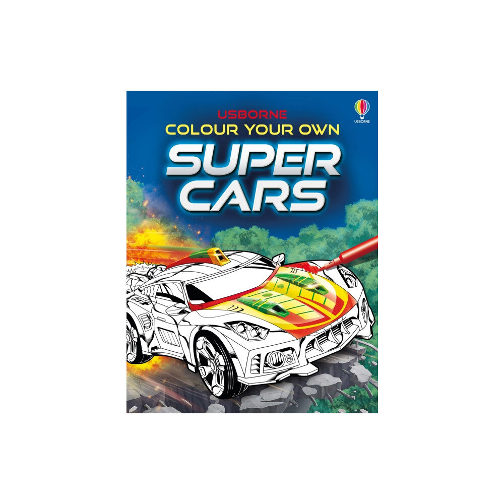 Usborne Publishing Ltd Colour Your Own Supercars (häftad, eng)