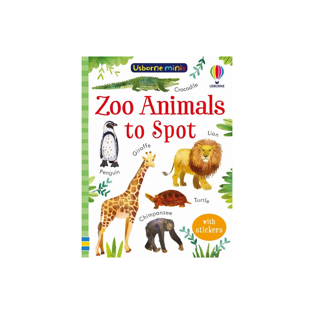 Usborne Publishing Ltd Zoo Animals to Spot (häftad, eng)