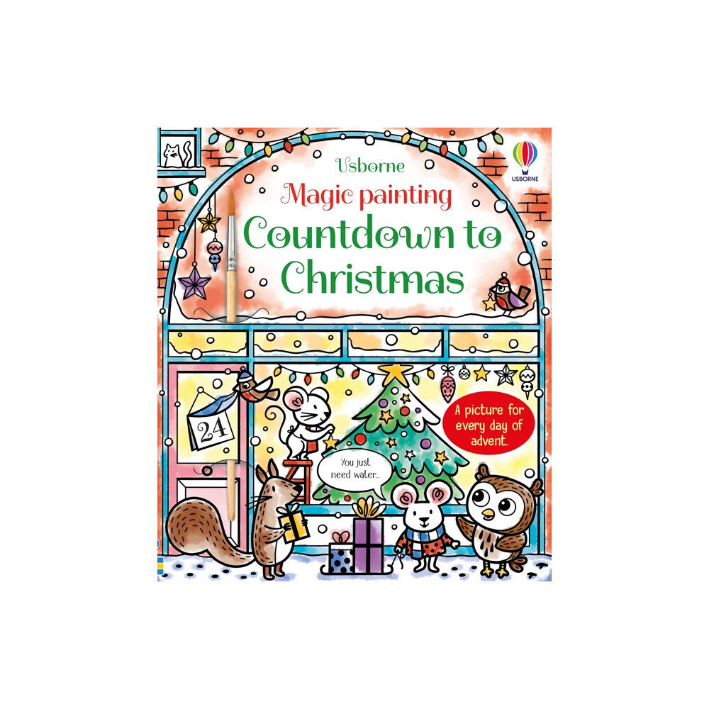 Usborne Publishing Ltd Magic Painting Countdown to Christmas (häftad, eng)