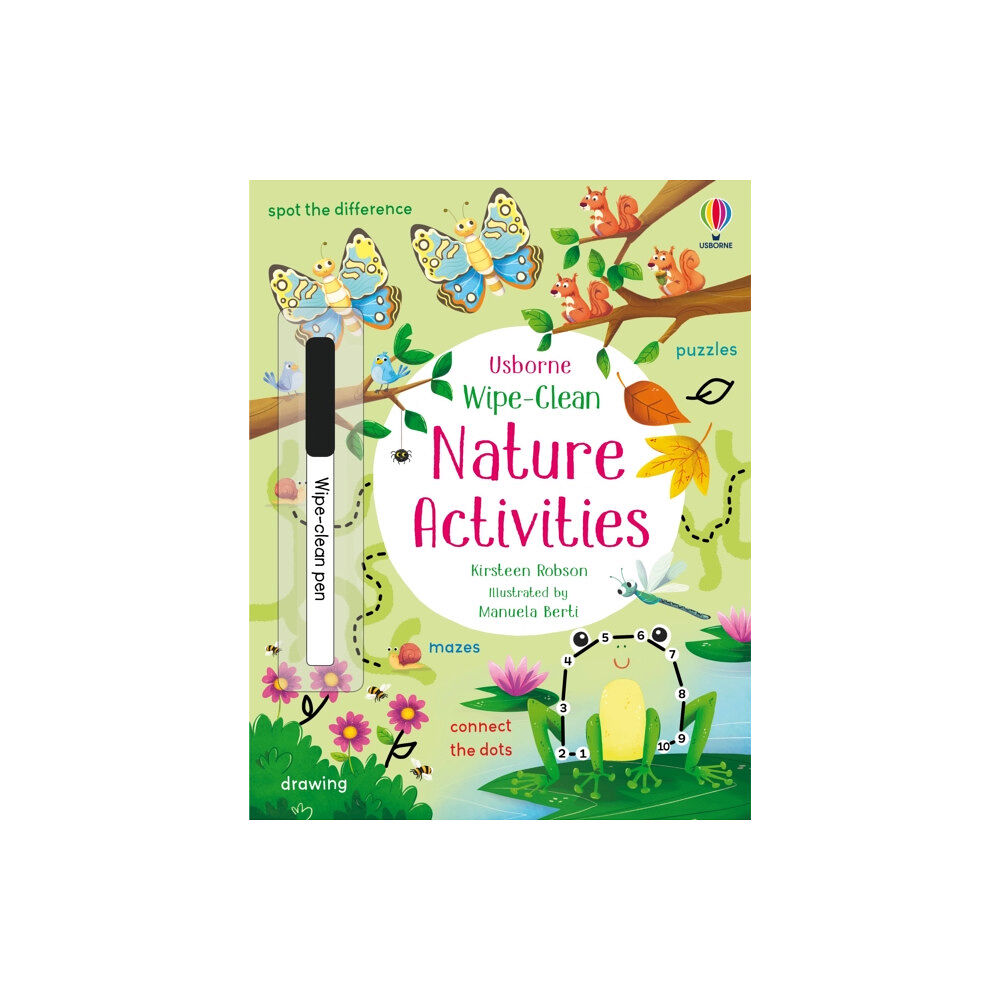 Usborne Publishing Ltd Wipe-Clean Nature Activities (häftad, eng)