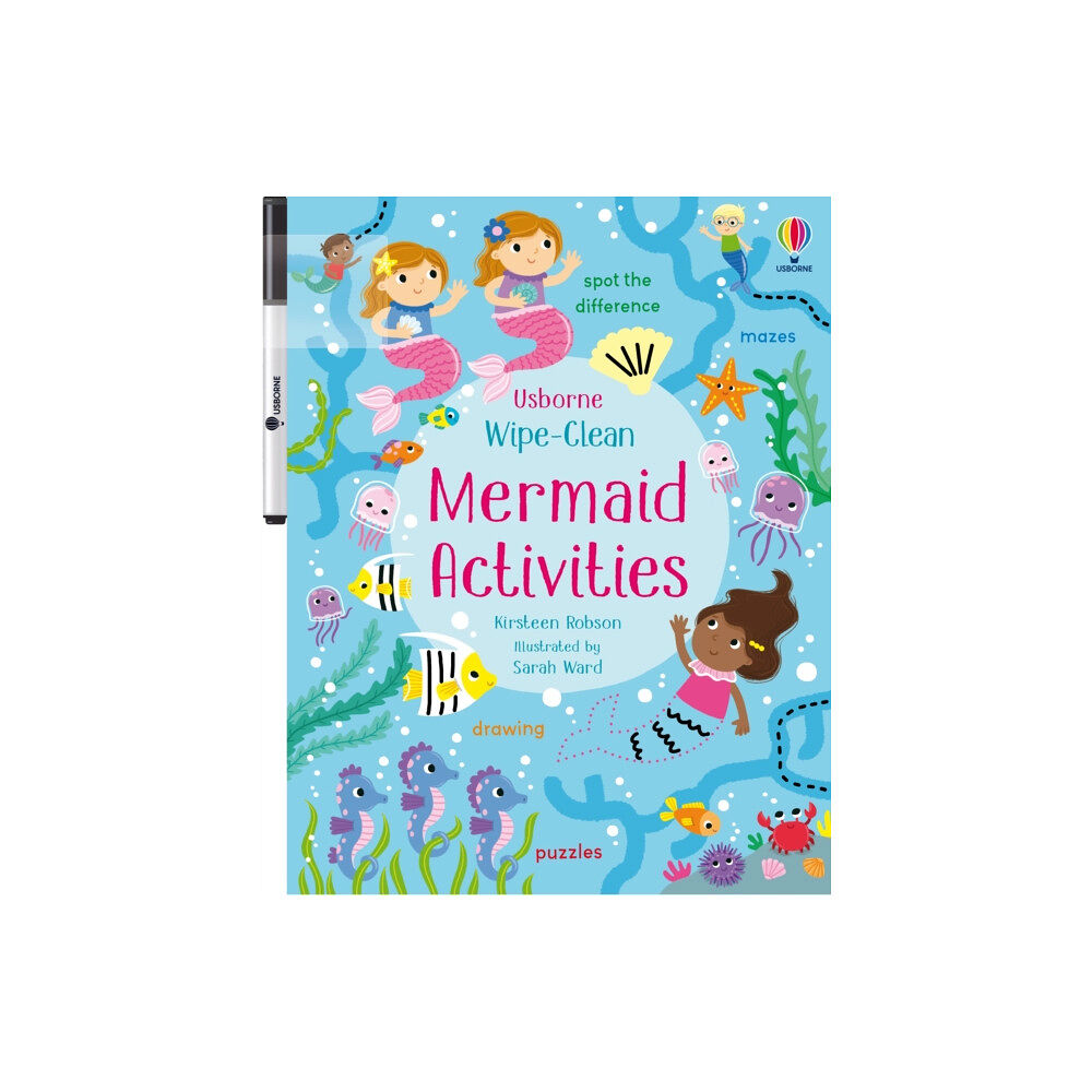 Usborne Publishing Ltd Wipe-Clean Mermaid Activities (häftad, eng)