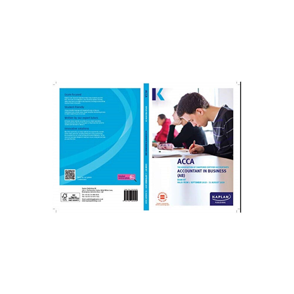 Kaplan Publishing ACCOUNTANT IN BUSINESS - EXAM KIT (häftad, eng)