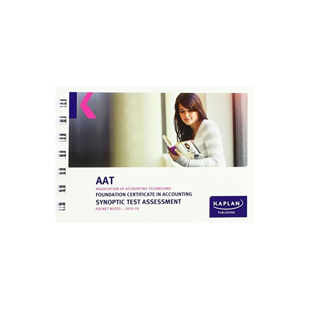 Kaplan Publishing FOUNDATION CERTIFICATE IN ACCOUNTING SYNOPTIC TEST ASSESSMENT - POCKET NOTES (häftad, eng)