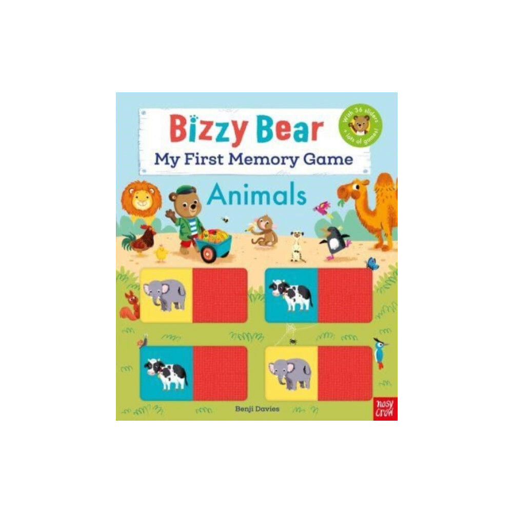 Nosy Crow Ltd Bizzy Bear: My First Memory Game Book: Animals (bok, board book, eng)