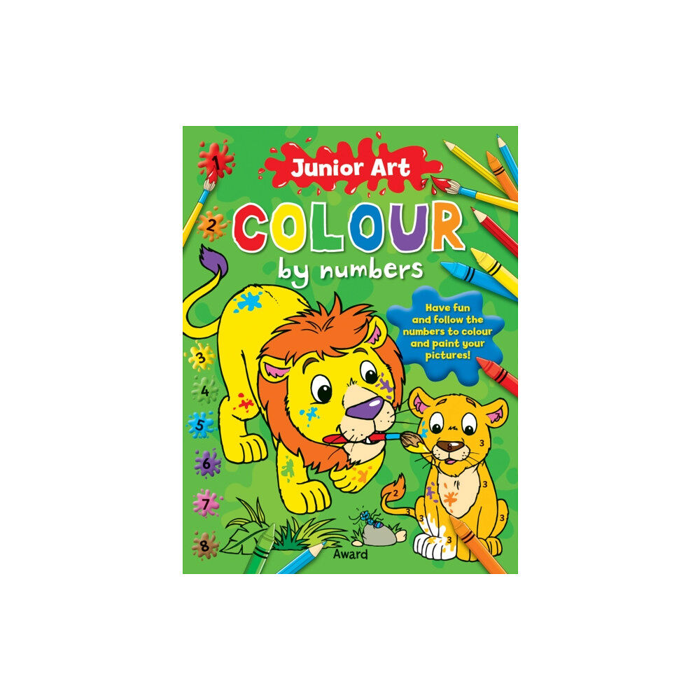 Award Publications Ltd Junior Art Colour By Numbers: Lion (häftad, eng)