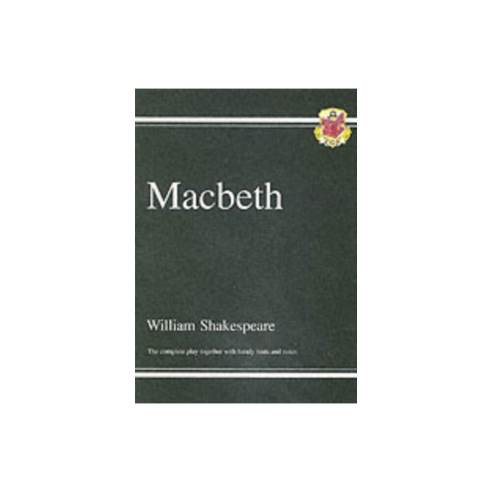 Coordination Group Publications Ltd (CGP) Macbeth - The Complete Play with Annotations, Audio and Knowledge Organisers (häftad, eng)