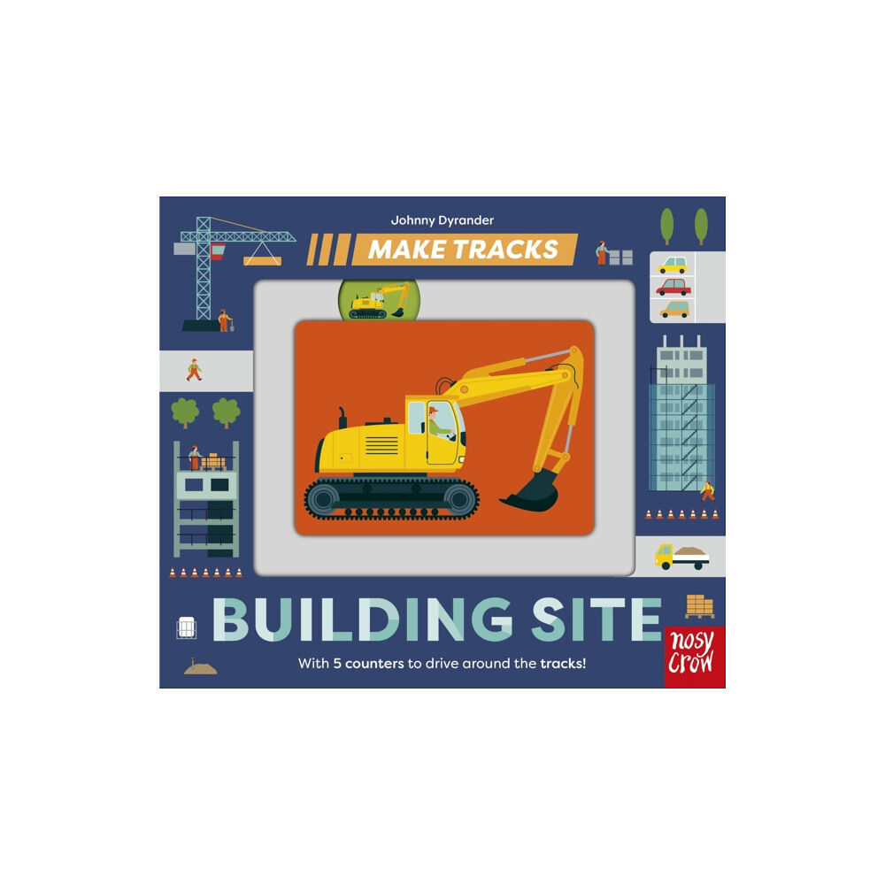 Nosy Crow Ltd Make Tracks: Building Site (bok, board book, eng)