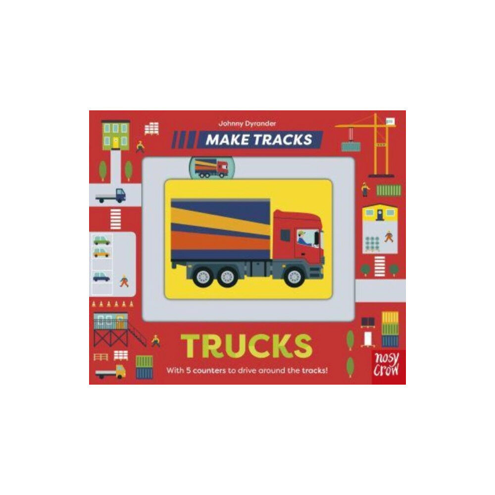 Nosy Crow Ltd Make Tracks: Trucks (bok, board book, eng)