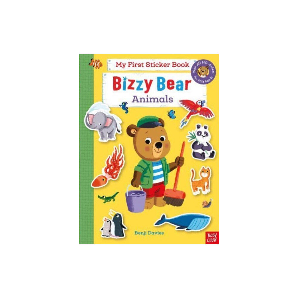 Nosy Crow Ltd Bizzy Bear: My First Sticker Book Animals (häftad, eng)