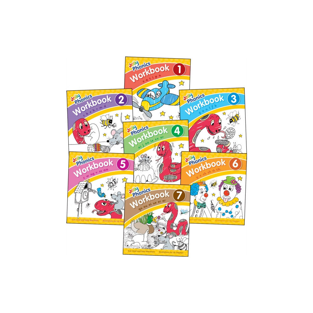 Jolly Learning Ltd Jolly Phonics Workbooks 1-7 (häftad, eng)