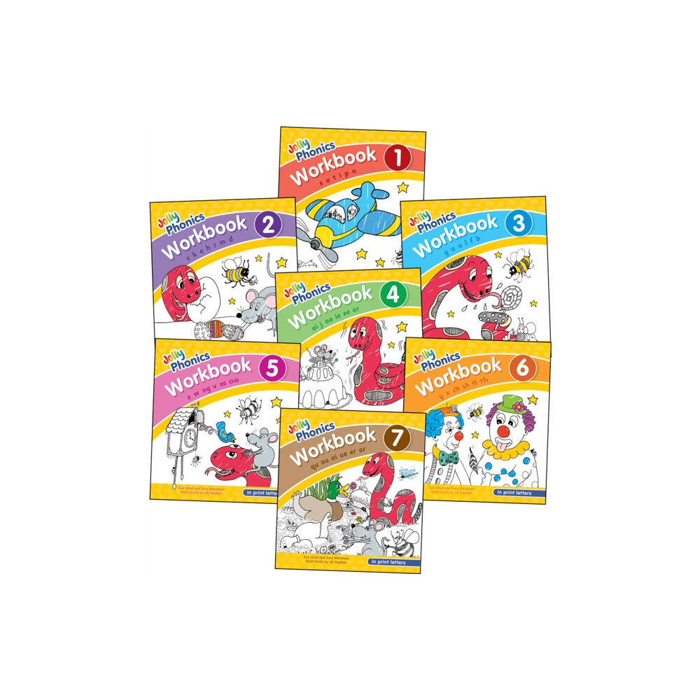 Jolly Learning Ltd Jolly Phonics Workbooks 1-7 (häftad, eng)